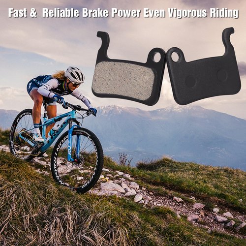25 Pairs Bike Brake Pads Compatible for Shimano Disc Brake Pads XTR M975 M966 M965 SLX M665 LX M596 Deore XT MTB Bicycle Brake Pads Replacement, Electric Ebike Brake Pads with 3 Installation Tools