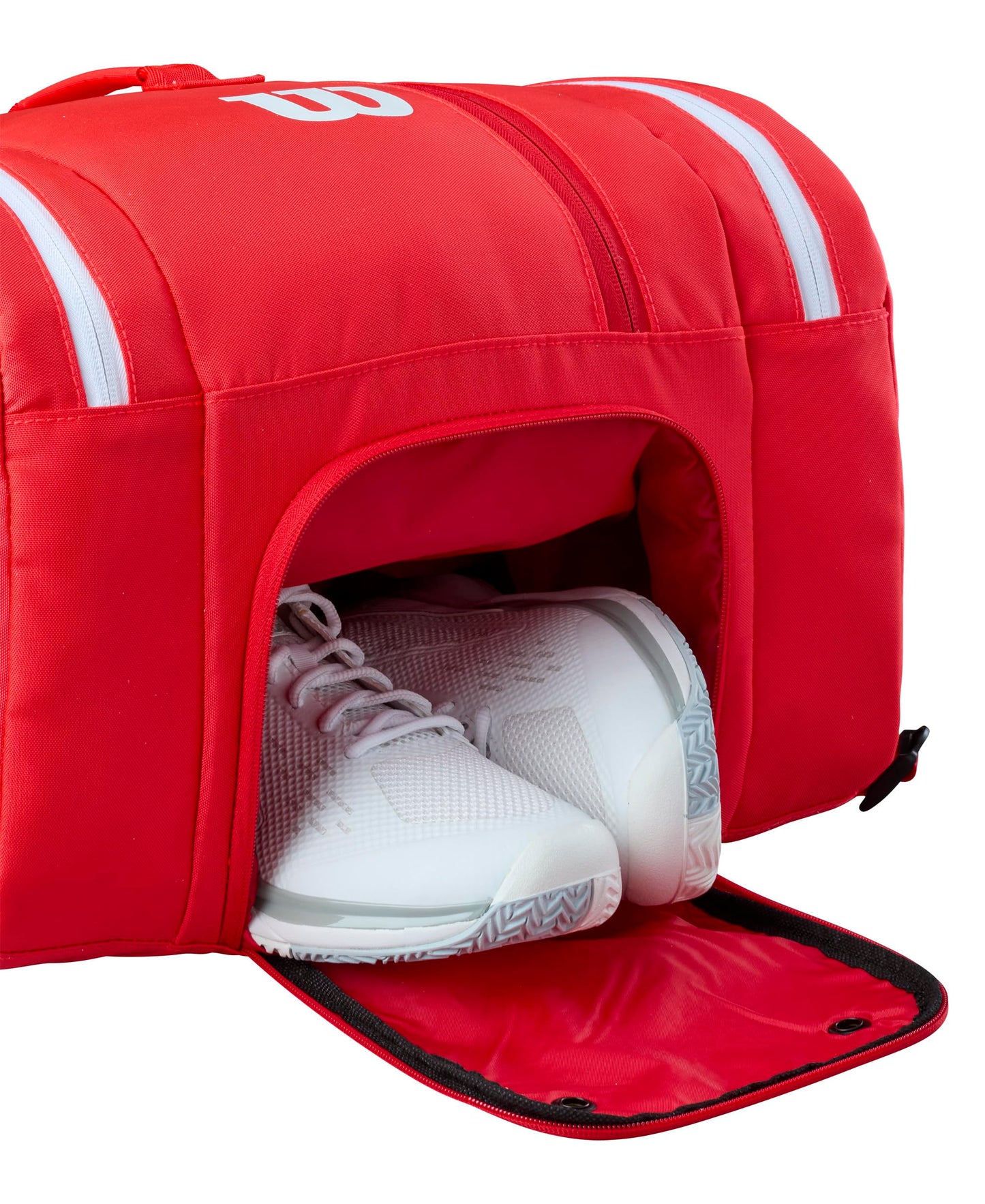 WILSON Super Tour Red Pickleball Bag - Red/White