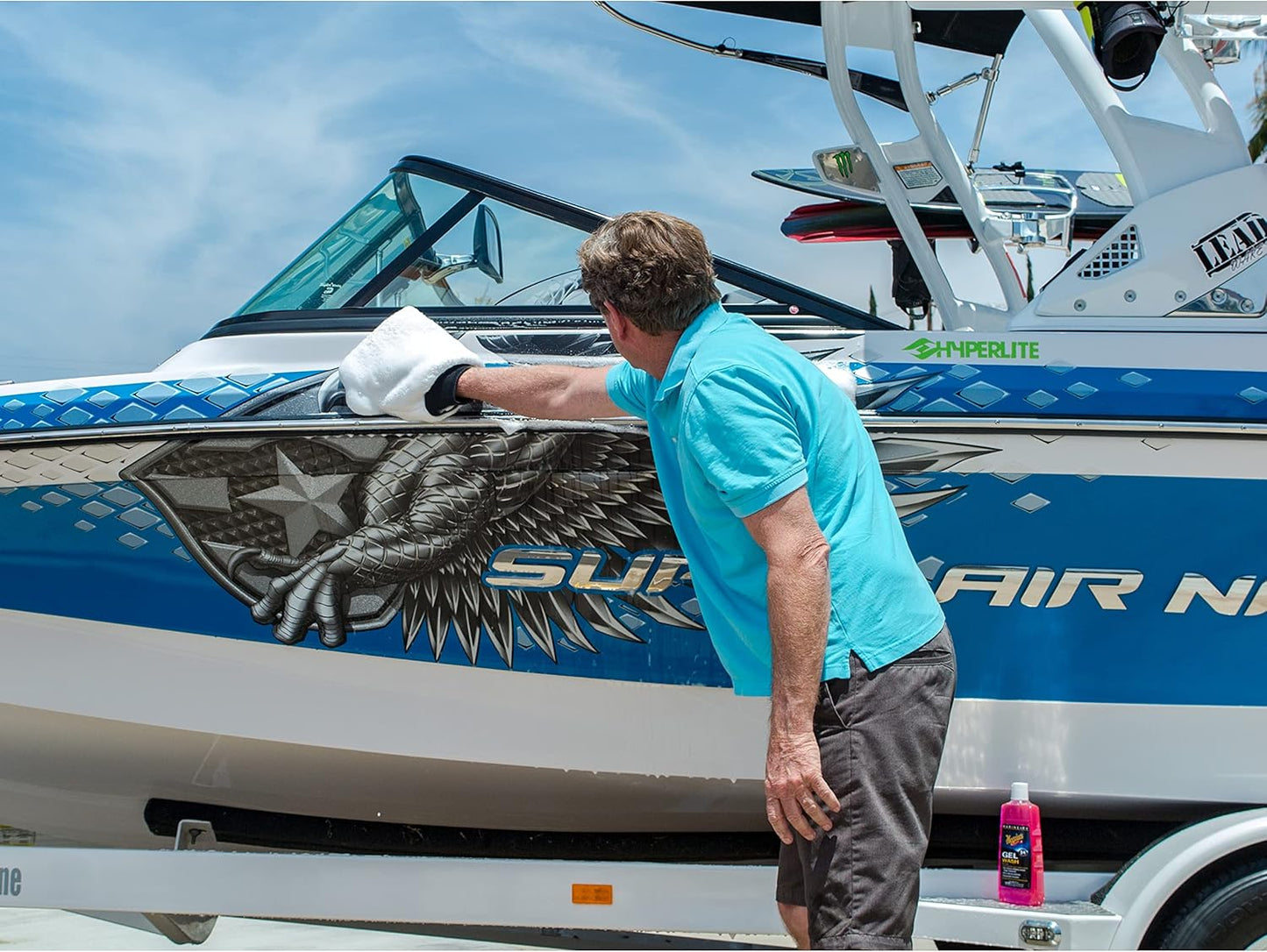 Meguiar's Boat Cleaning Kit - Premium Marine-Grade Essentials for Your Boat or RV
