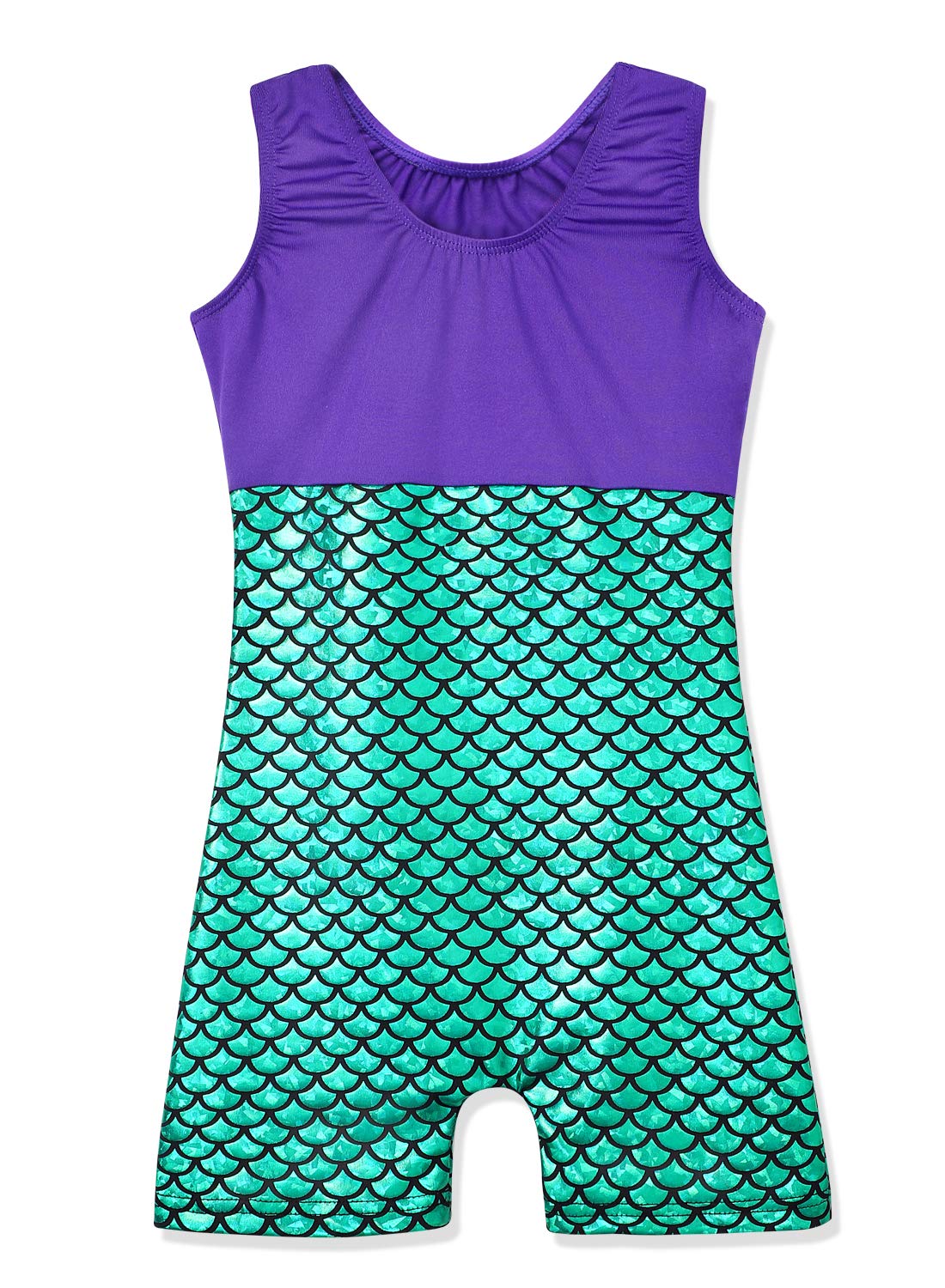 HOZIY Toddler Leotard Gymnastics 12 Months 18 Months 24 Months 2t Mermaid Scale