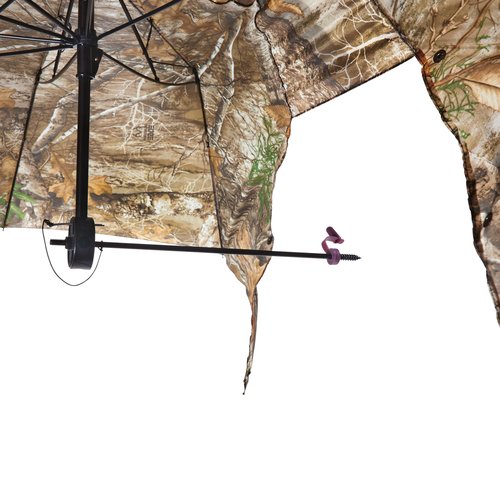 Allen Company Vanish Instant Roof Tree Stand - Large 57"W Umbrella - Durable and Portable Hunting Rain Cover - Hunting Concealment Gear and Accessories - Realtree Edge Camo