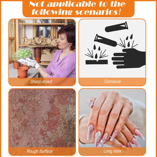 Nuanchu 50 Pcs Gel Finger Cots Silicone Finger Protectors Support Gel Cover Sleeves Gloves Caps, 40 Pieces Long, 10 Pieces Short(Beige)