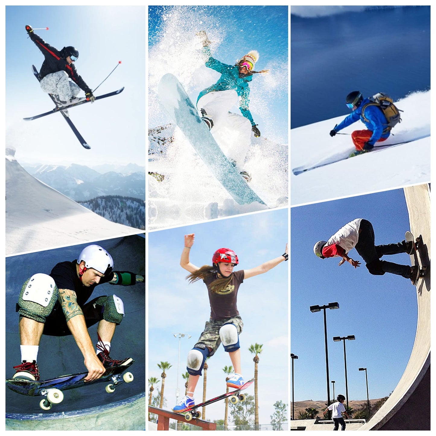 Legendfit Protective Padded Shorts for Snowboard Ski Ice Skating Skateboard Hip Butt Tailbone Protection for Men Women Youth