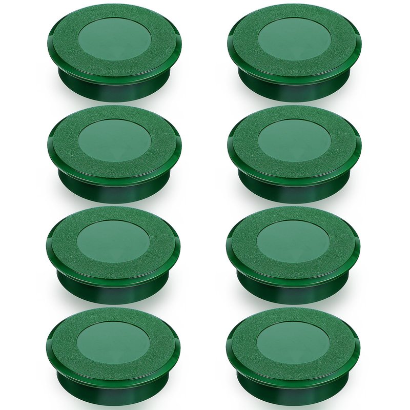 8 Pcs Golf Cup Cover, Putting Green Hole Cup Cover Plastic Golf Cups Covers for Yard Garden Backyard Game Ball Outdoor Activities