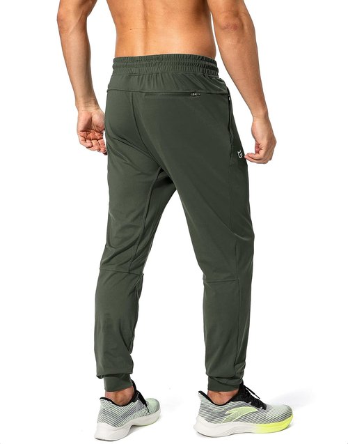 G Gradual Men's Athletic Sweatpants - Zipper Pockets for Soccer, Running & Workouts | Comfortable Joggers