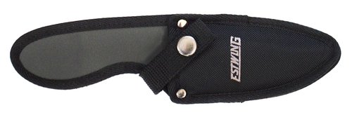 ESTWING Tanto Knife - 4" USA Made Fixed Blade Knife with Forged Steel Construction & Reinforced Nylon Sheath - ETK-4