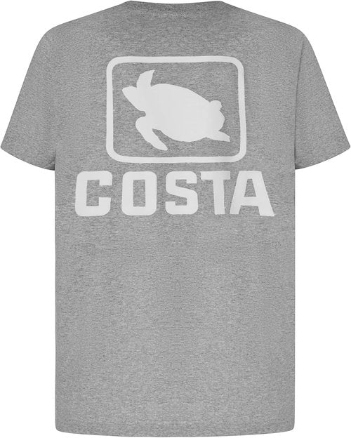 Costa Del Mar Men's Bass Emblem Short Sleeve Crewneck T-Shirt - Stylish & Comfortable Fit