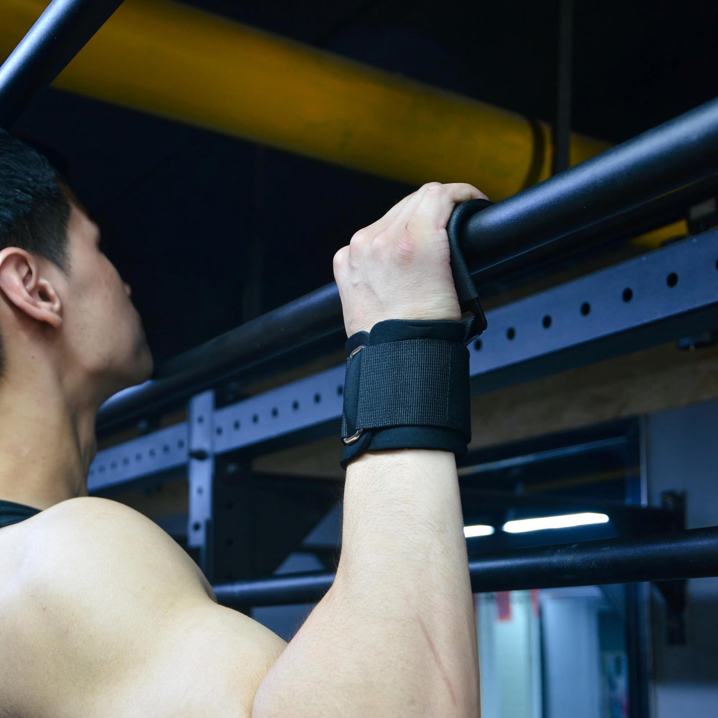 Weight Lifting Hooks (Pair) lifting straps-Heavy Duty Wristband Hand Held Support Assistance-for Deadlifts, Pull Ups, Rows&Shrugs-for Weightlifting&Bodybuilding Adjustable Gym Workout Power Straps