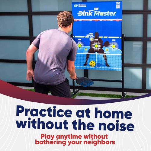Enhance Pickleball Ninja Ball - The Original Silent Pickleball - Foam Pickleball for Quiet Practice at Home - Comes with 3 Balls - Indoor or Outdoor Balls for Quiet Practice