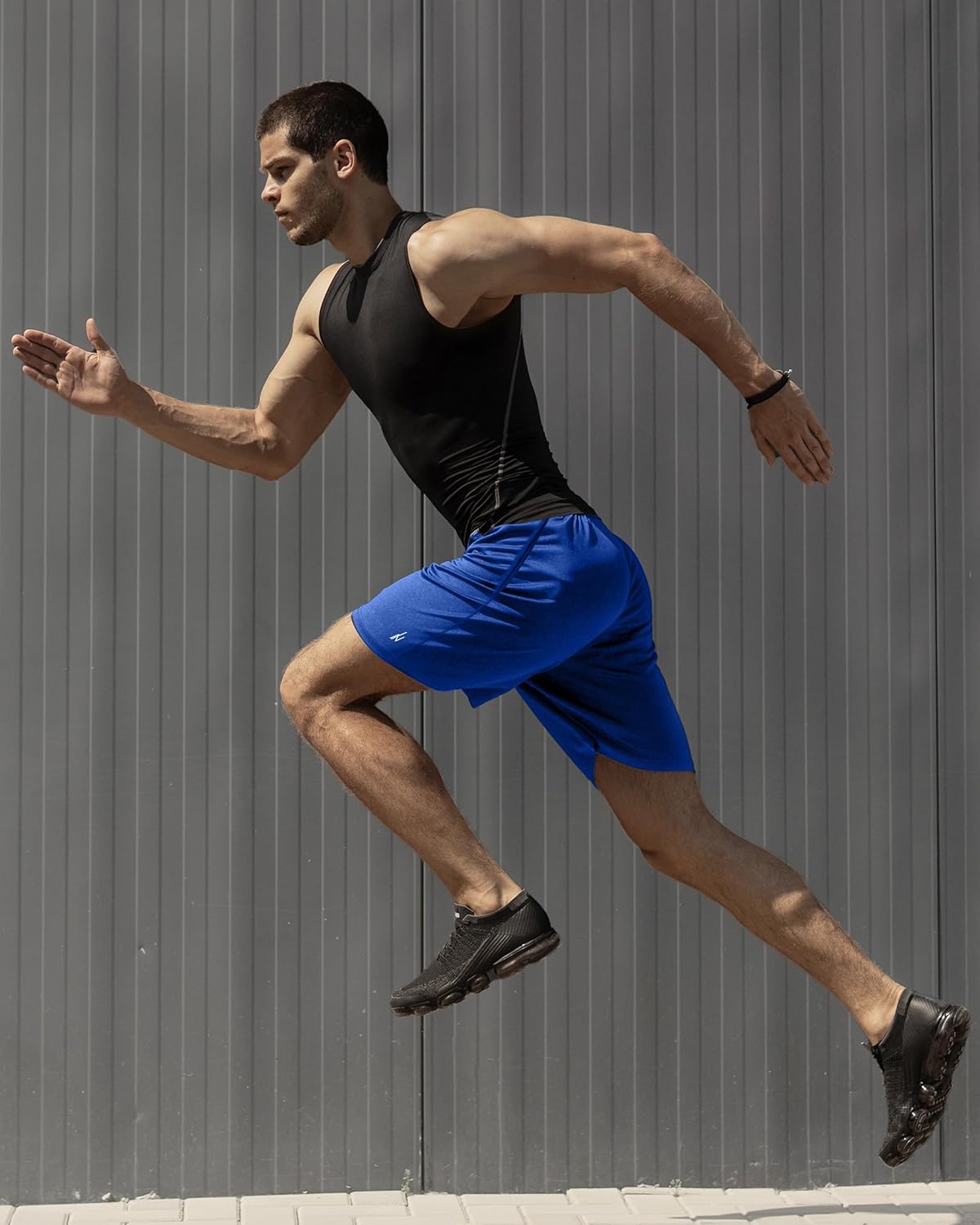 NY Threads Men's Athletic Shorts - Quick Dry, Lightweight, Loose-Fit Running Gym Shorts with Pockets