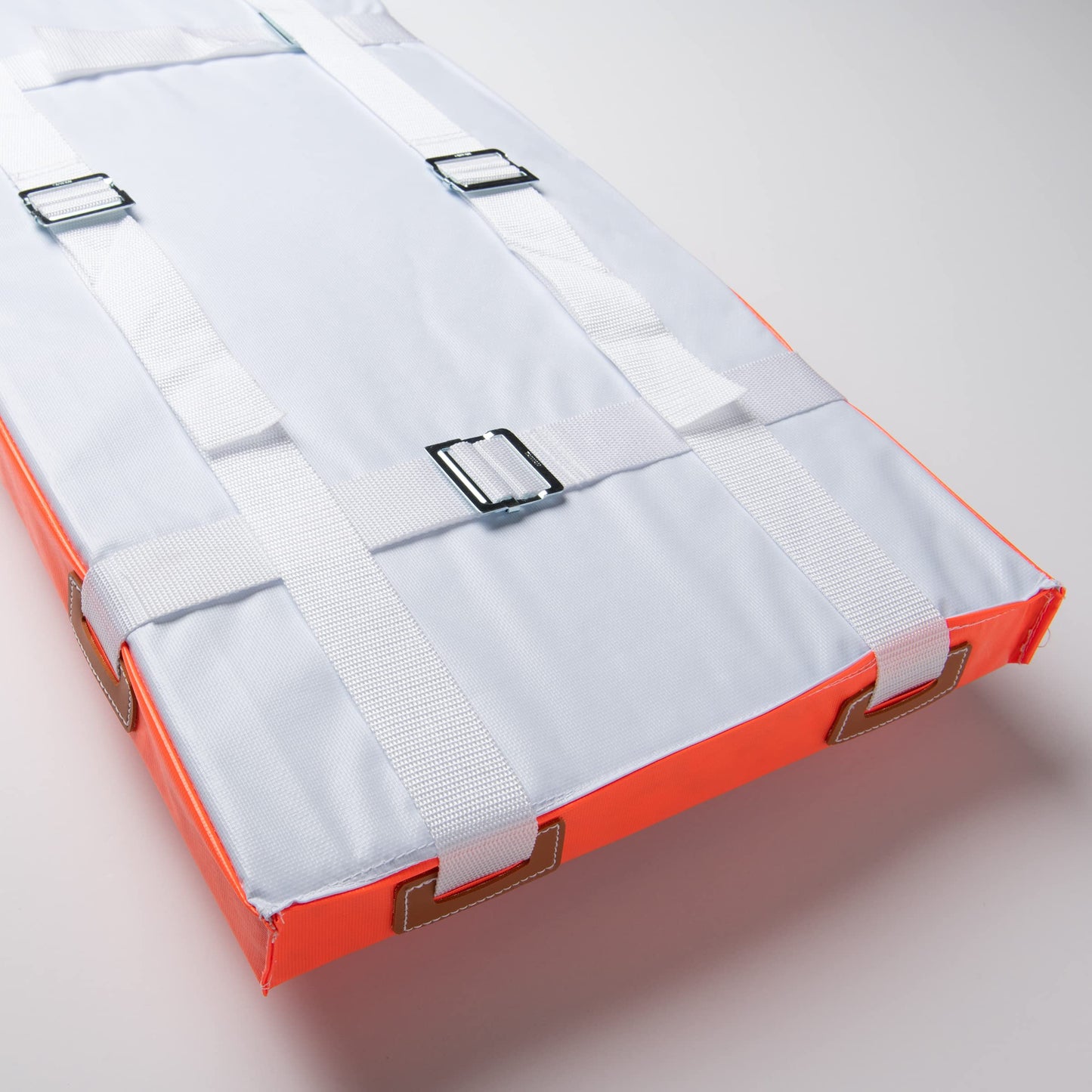 Champro 2 Quilted Bases with Double First Base (Orange/White)