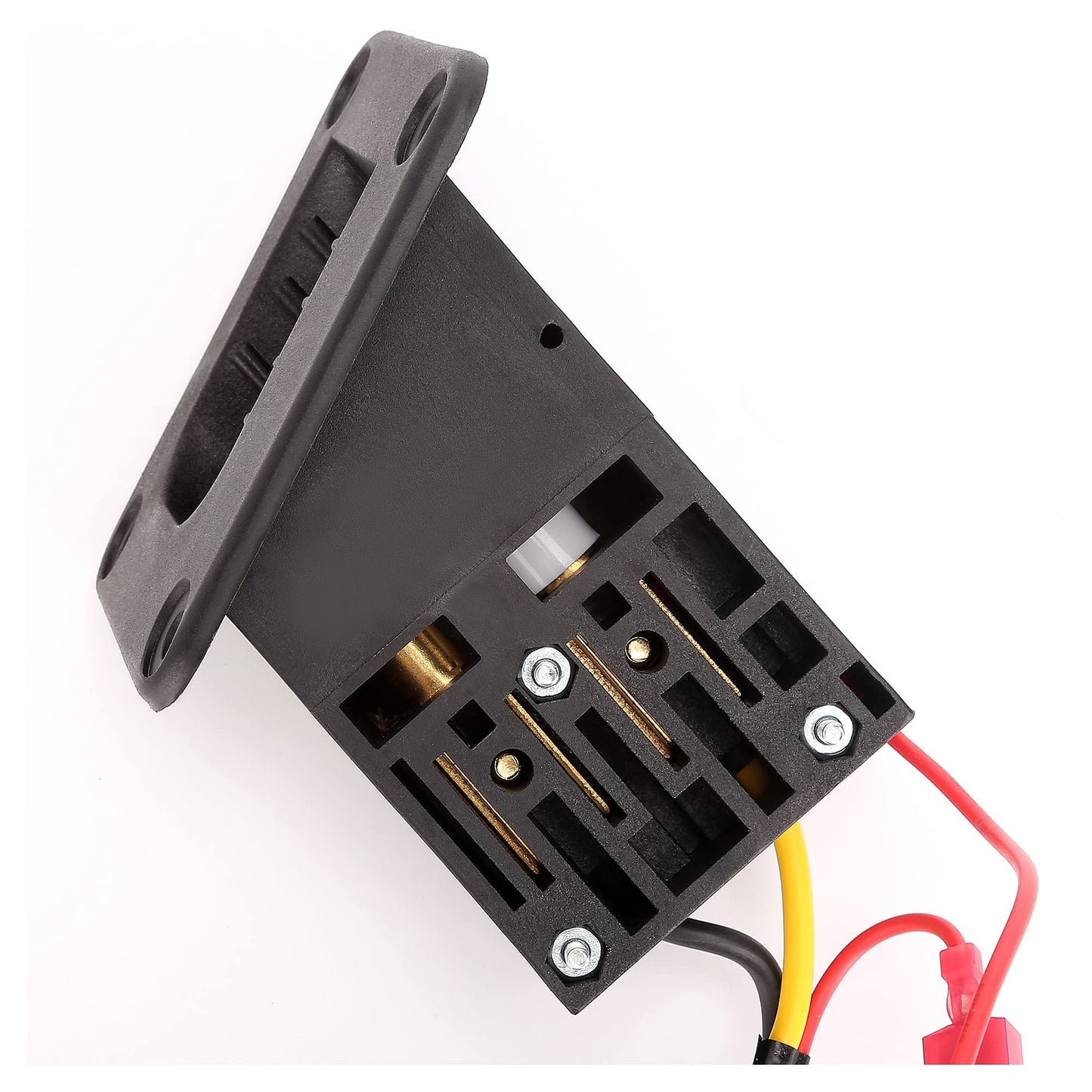 10L0L 36 Volt Powerwise Charger Receptacle for EZGO TXT & Medalist DCS/PDS Golf Cart, Receptacle with Wiring Harness, OEM# 73063-G01 73063G01