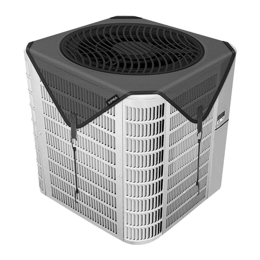 Kipiea Central Air Conditioner Mesh Covers for Outside Units, Top Universal Upgrade Mesh Outdoor AC Unit Cover Defender for All Seasons (30" x 30")