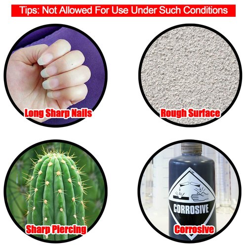 ANCIRS Gel Finger Support Protector Gloves, Gel Finger Cots/Covers - Different Sizes Silicone Fingertips for Hands Cracking, Eczema Skin (40pcs)