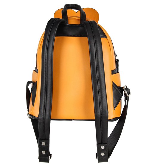 INTIMO Nickelodeon Classic Comic Character Face Garfield Zippered Mini Backpack Bag 10"