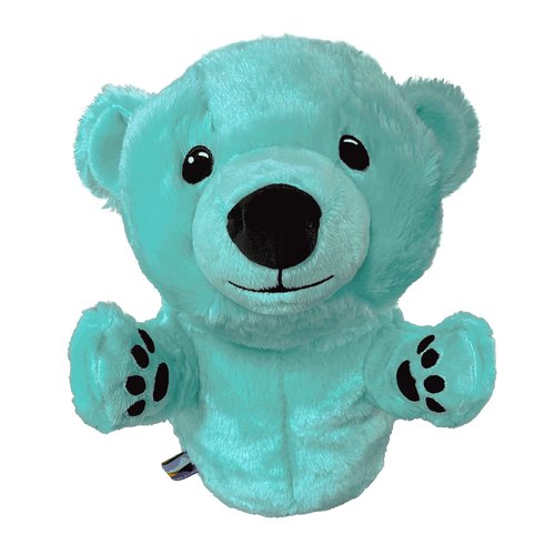 dinofactory Anagom Polar Bear Golf Driver Headcover - Cute Animal Head Cover for 460cc Club, Premium Handmade Plush with Adorable Paws, Funny Golf Gift for Men Women (White)