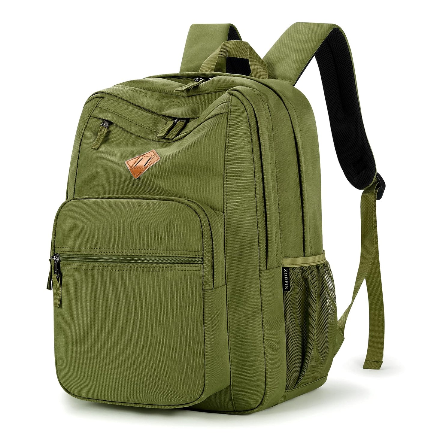 ZORFIN 26L Backpack for College, and Travel: Water Resistant Bookbag