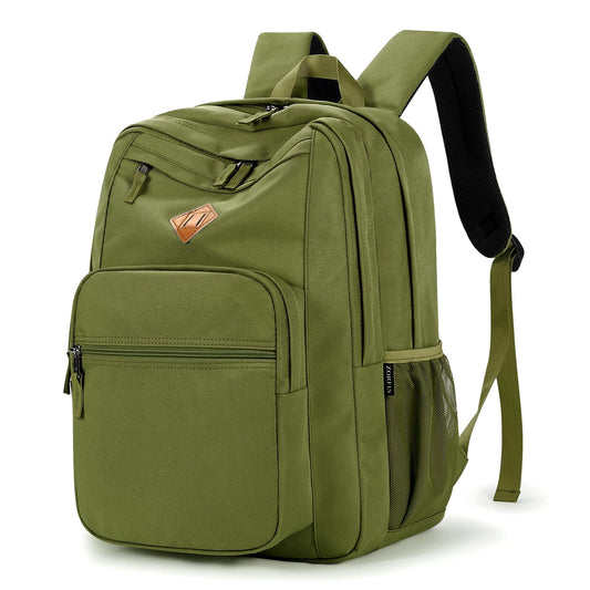 ZORFIN 26L Backpack for College, and Travel: Water Resistant Bookbag