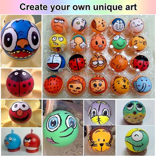 Guirnd 40mm Ping Pong Balls - 28 Pcs for Table Tennis, Games, Arts, and Pet Toys