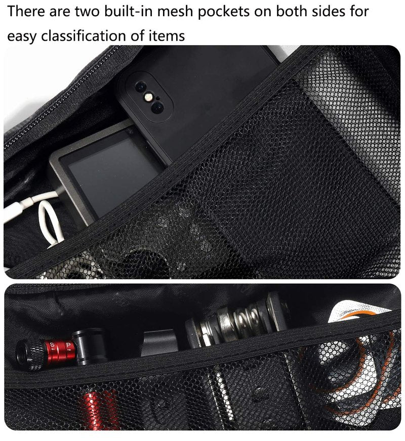 WILD MAN 3L Triangle Frame Bike Bag Large Capacity for Mountain Bicycle Cycling MTB Bicycle Cycling (ES19)