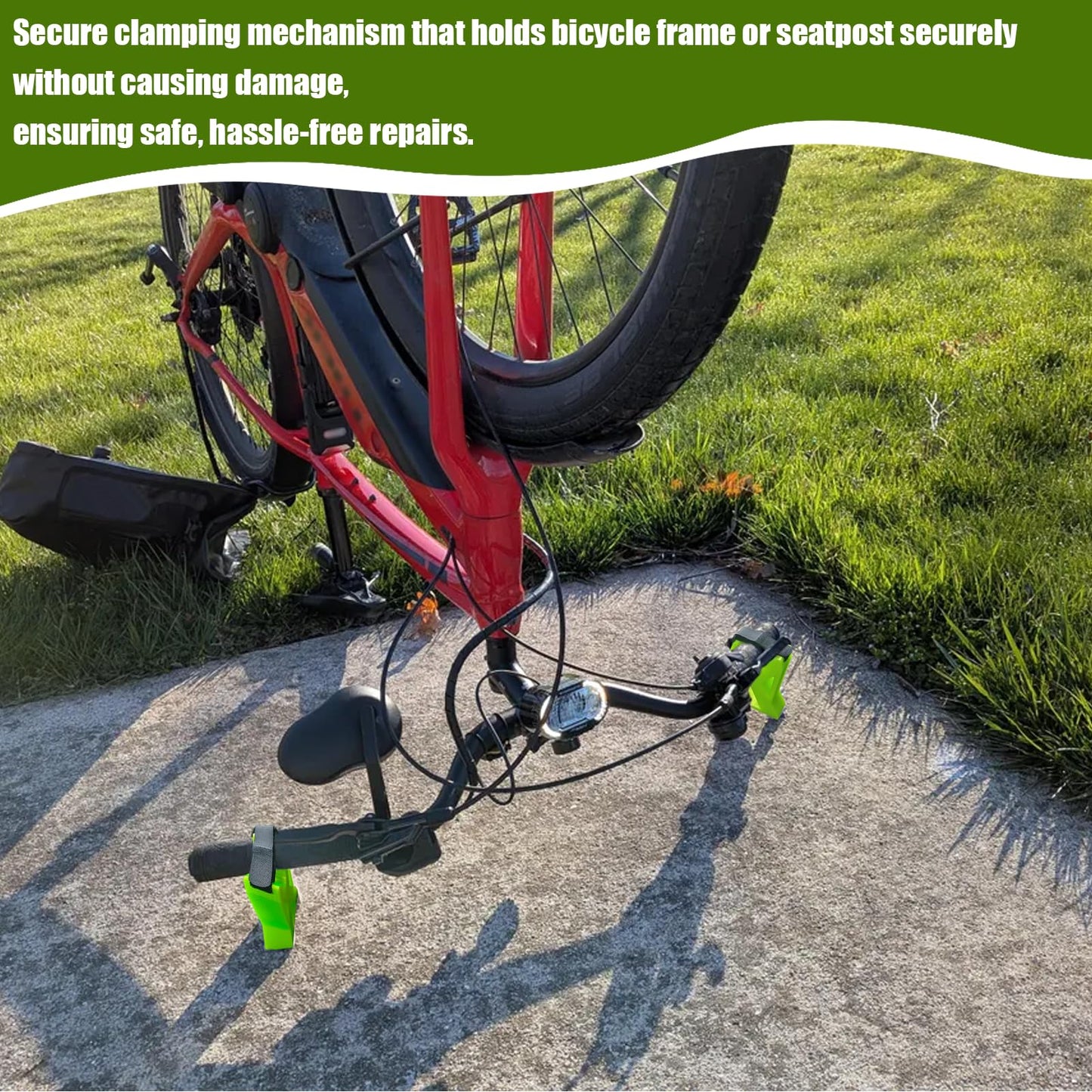 NATUHODE Portable Bike or Ebike Repair Stands, Bike Jacks, Heavy Duty Bicycle Repair Stand, For Electric Bikes, Mountain Bike and Road Bike