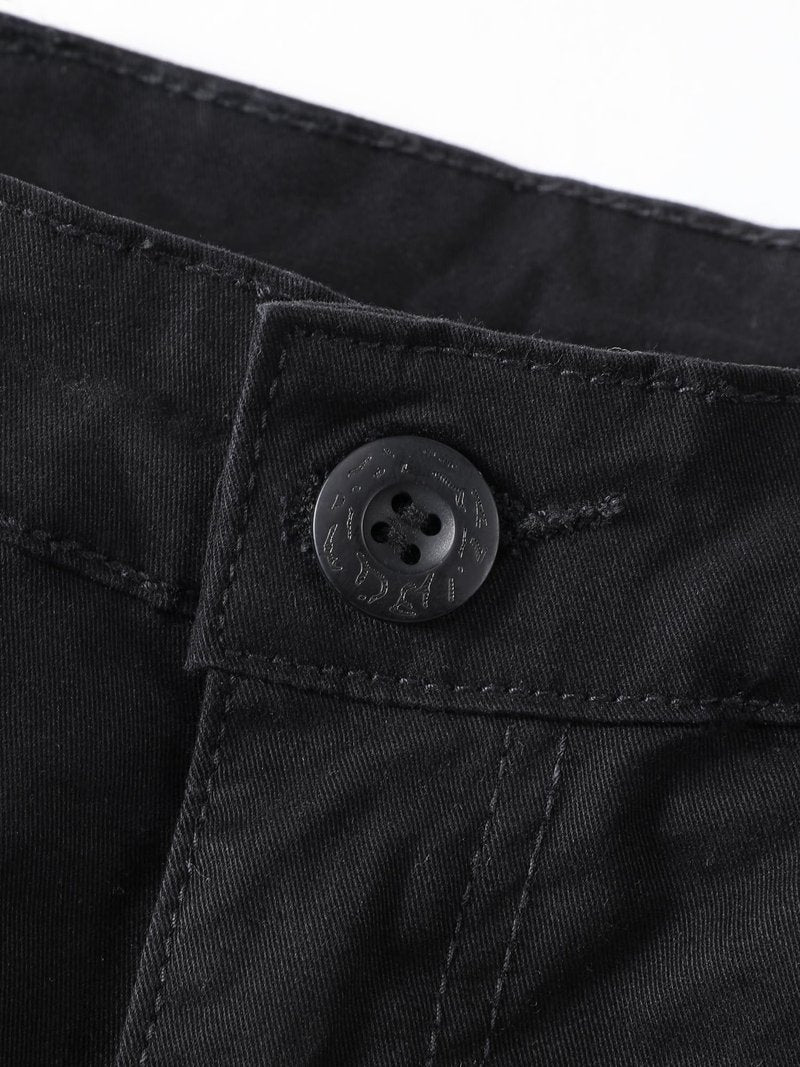 AKHlKING Women's Cargo Pants Work Camo Cotton Casual Combat Wild Outdoor Ripstop Trousers with 8 Pockets Black 12*CG
