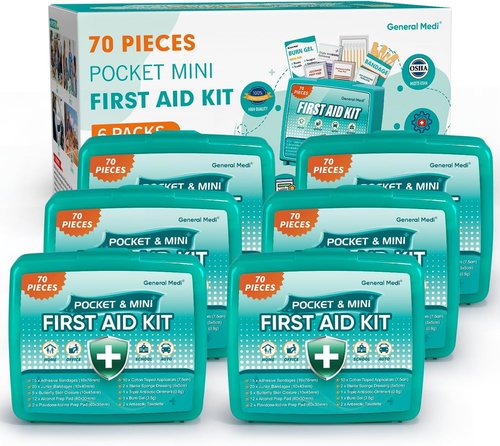 General Medi 420-Piece First Aid Kit - Premium Medical Supplies for Home, Travel, Office & Outdoor Use