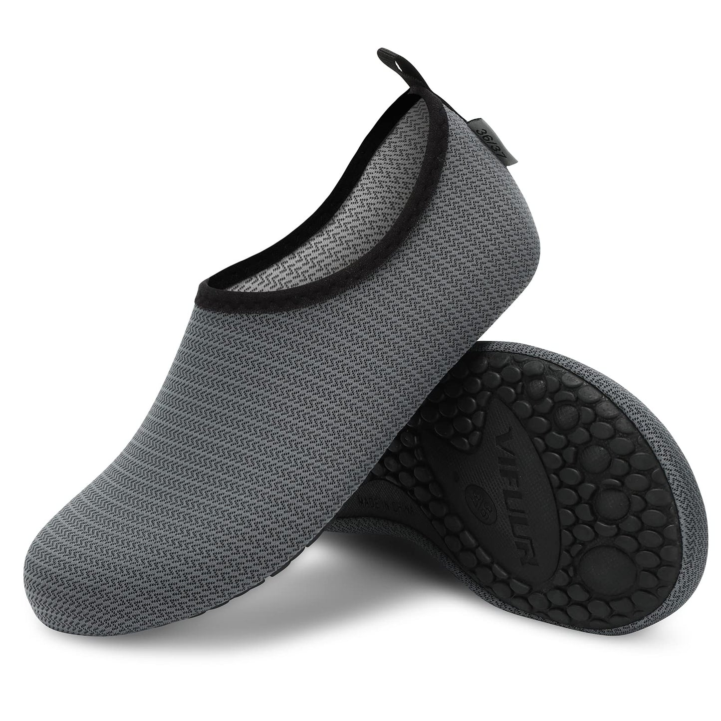 VIFUUR Water Sports Unisex Shoes Darkgrey - 7.5-8.5 W US/ 6-7 M US (38-39)