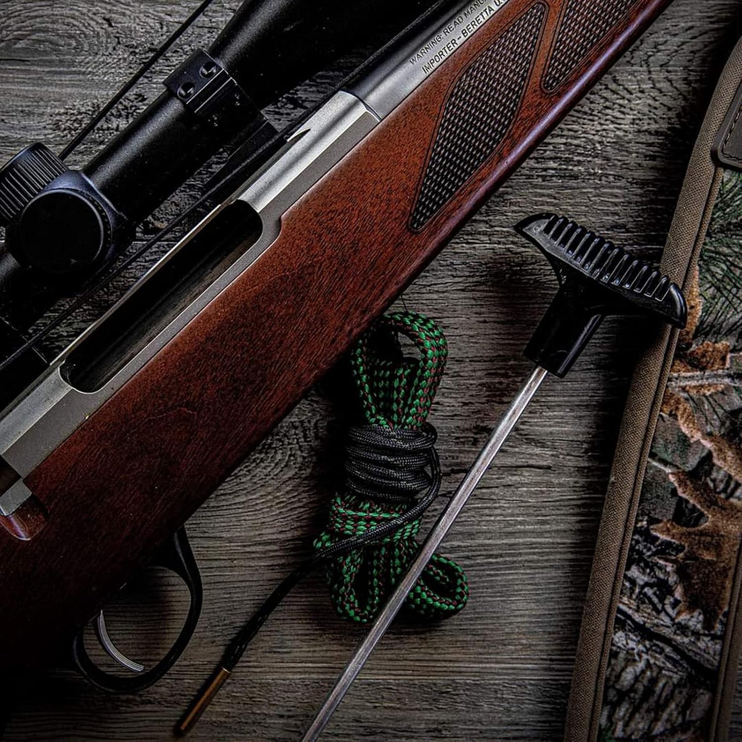 Skiennix Gun Snake Cleaner - Versatile Barrel Rope for Handguns & Rifles | .22, 9mm, .30 Caliber