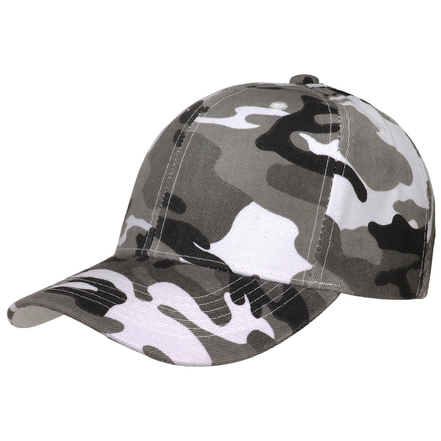 Falari Baseball Cap Adjustable Size for Running Workouts and Outdoor Activities All Seasons (1pc Grey Camo)