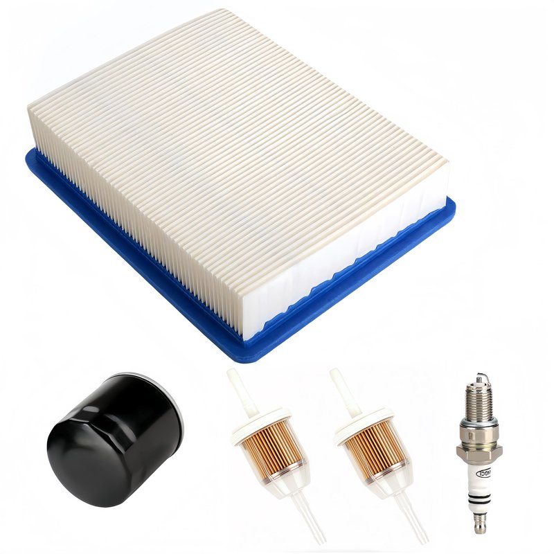 GENOUR Club Car DS Tune Up Kit (1992-Up) - Includes Air Filter 1015426, Oil Filter & 2 Fuel Filters | Compatible with FE290 4-Cycle Engines | Golf Cart Maintenance Kit | OEM Replacement Parts