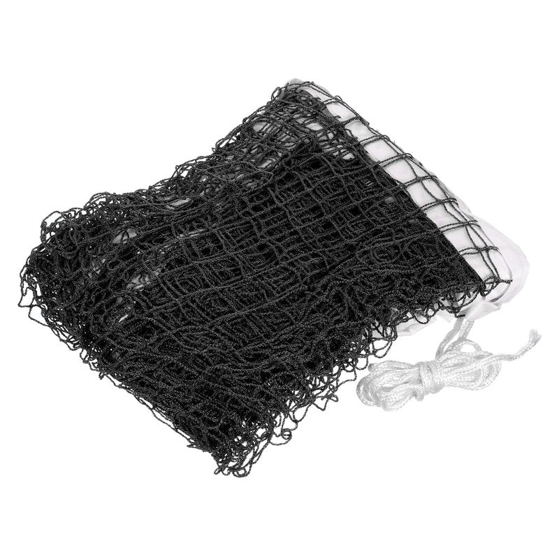 PATIKIL 20x2.5ft Badminton Net, Badminton Court Netting Replacement 0.71x0.71 Mesh with Box for Outdoor Indoor Beach Backyard, Black