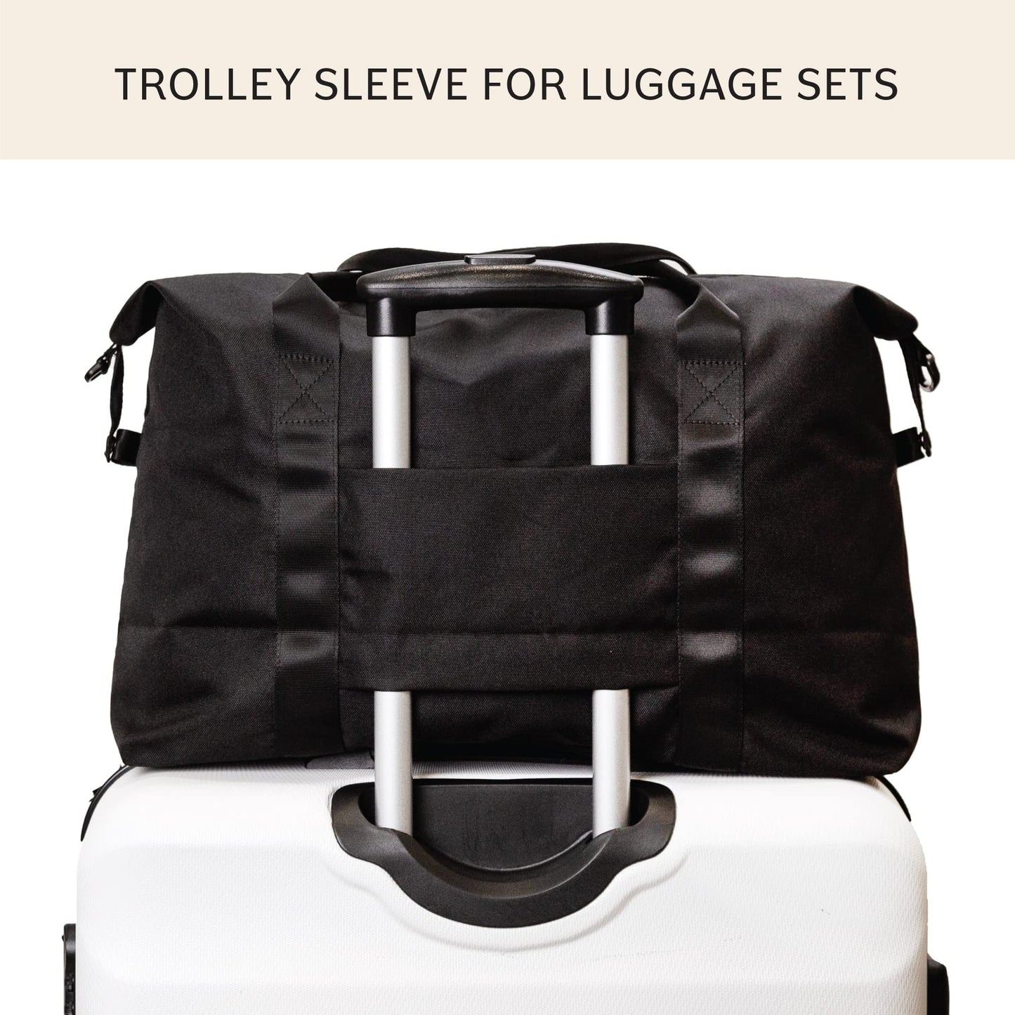 Jadyn Lola Travel Bag, Weekender/Overnight Duffel, Gym Tote Bag for Women, Men