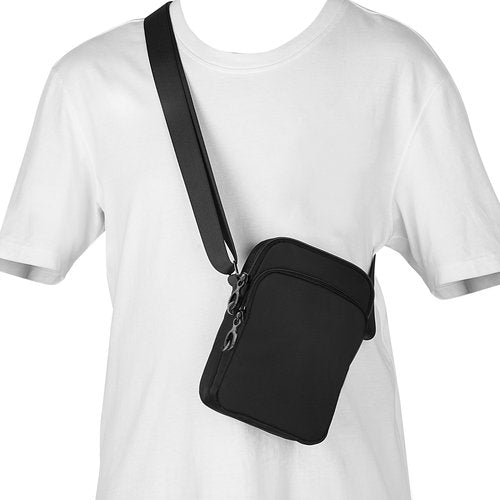 Tibroni Crossbody Bag Sling Bag for Women Men Anti Theft, Shoulder Chest Bags with Zipper Lock