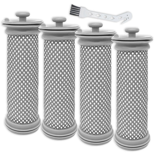 wipenow 4 Pack Replacement Filter Kit Compatible with Tineco A10 / A11 Hero Master Essential, PWRHERO 11 Snap, PURE ONE X / S10 / S11 / S12 / S15 Series Vacuum Cleaner, 4 Pre Filters Accessories