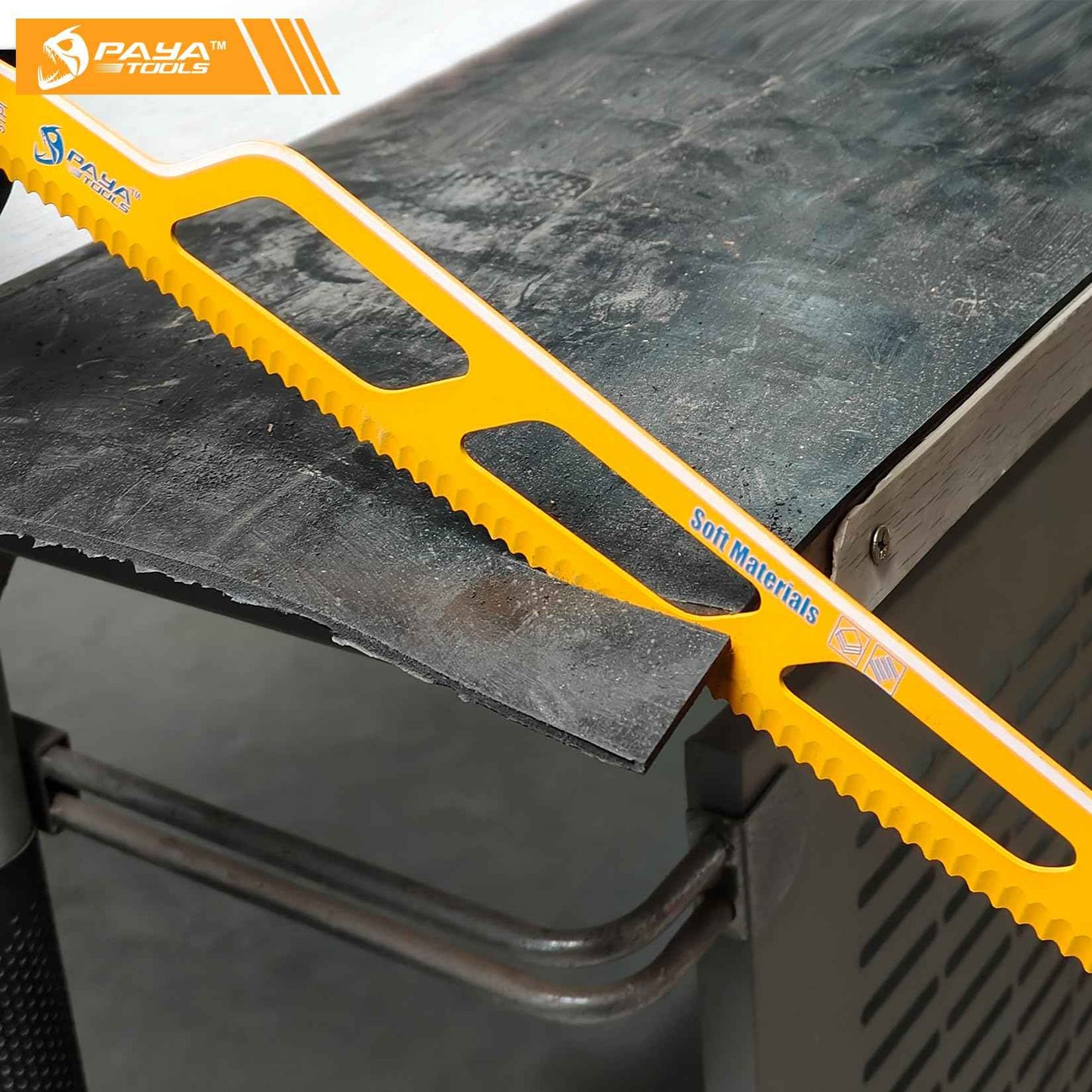 PAYA TOOLS 1x PRO Fibre Insulation Reciprocating Saw Blade,Professional Accessory Reciprocating Saw for Mineral Wool,Insulated Pipe and Other Soft Materials,16''(400mm)