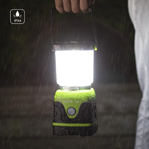 LE 1000LM Battery Powered LED Camping Lantern - Waterproof Tent Light with 4 Modes | Portable Emergency Light