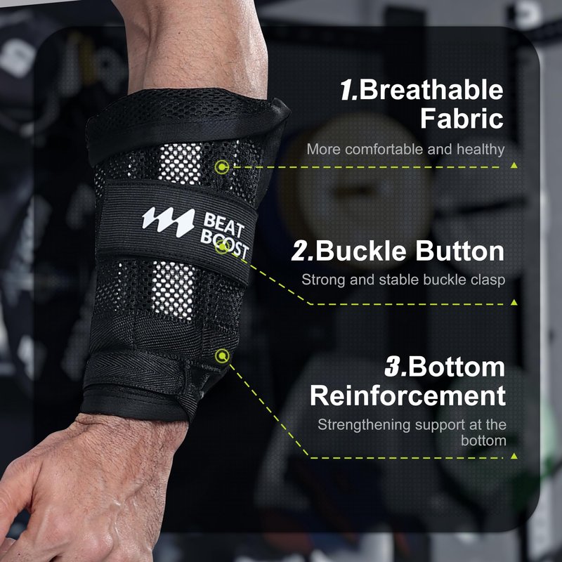 Ankle Wrist Weights 30lb Adjustable BeatBoost Leg Arm Weights for Men Walking Pilates Exercise Workout Gym Aerobics