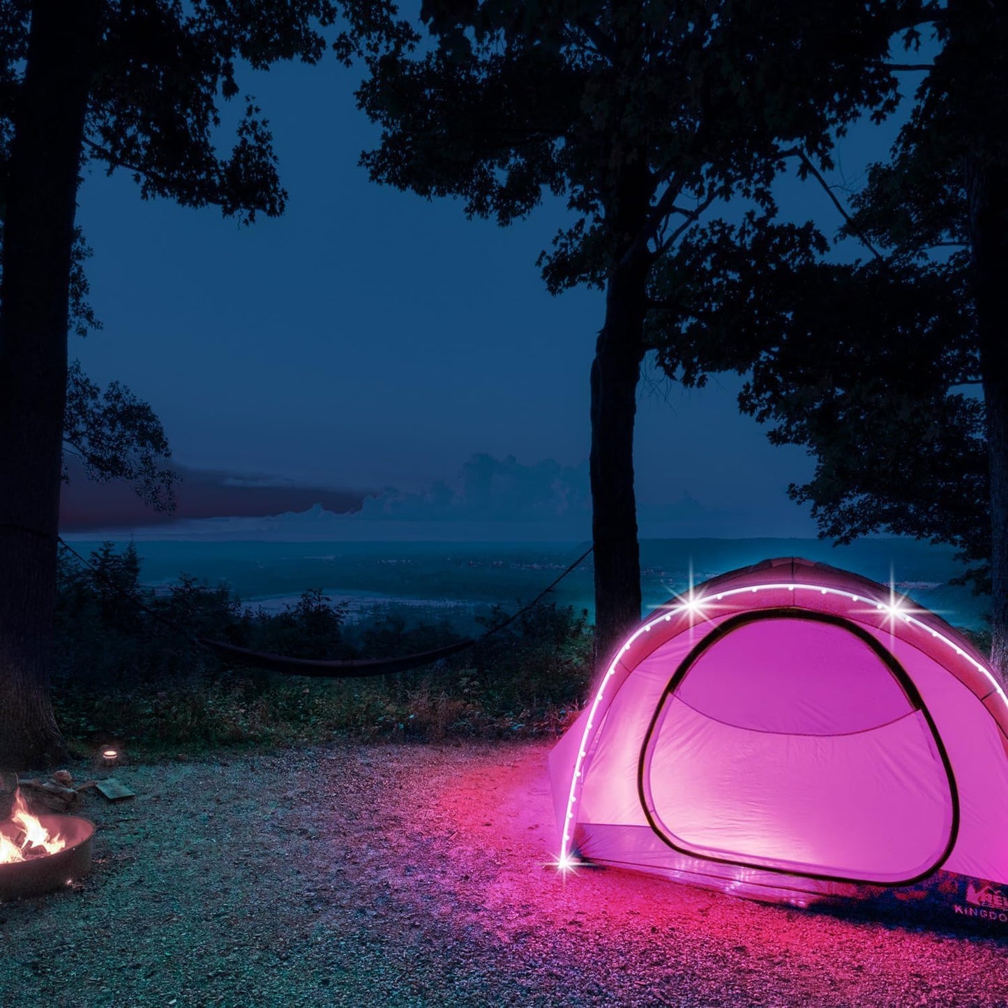 KIKO Battery Powered Led Strip Lights 6.56ft, 2m USB/Battery Operated 60 LED 5050 RGB LED Lights Birthday Christmas Gift with Remote for TV Backlight, Bedroom, Camping