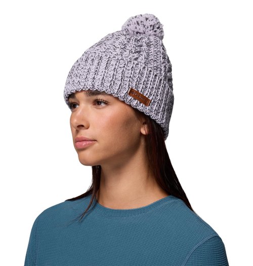 Columbia Unisex Cozy Ridge Beanie, Lavender Pearl/Shark Marled, One Size