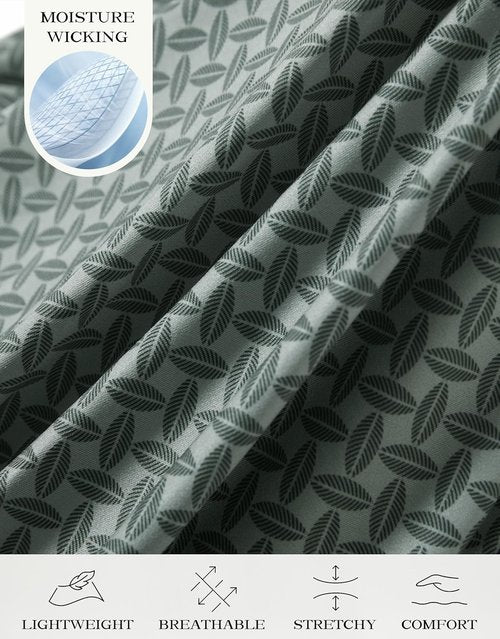 M MAELREG Golf Polo Shirts - Lightweight Dry Fit Performance with Contrast Collar | Short Sleeve Design