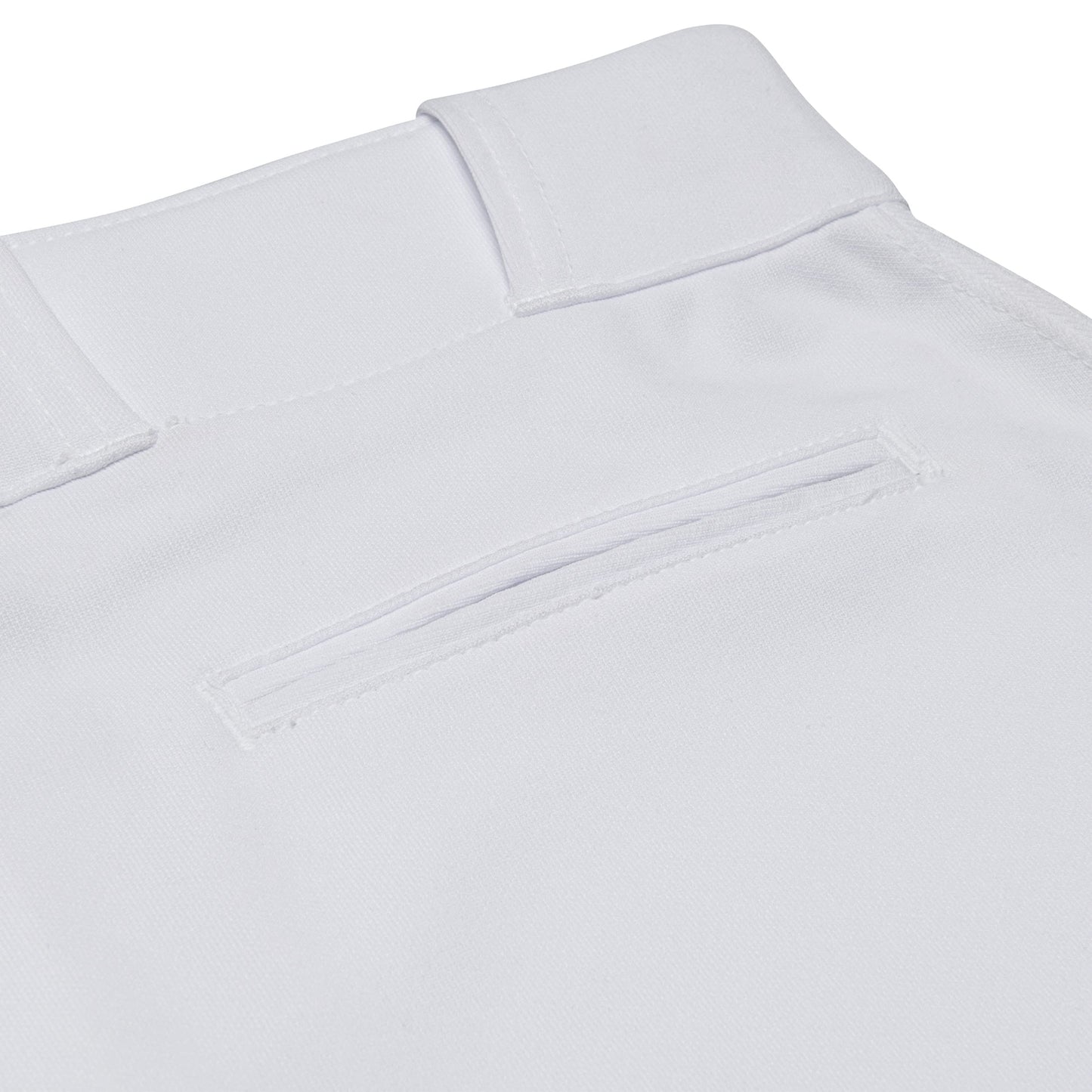 CHAMPRO boys Youth MVP Open Bottom Relaxed Fit Baseball Pant, White, X-Small