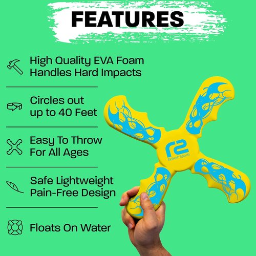 Kids Beach Toys - Ultimate Summer Boomerangs for Outdoor Fun | Perfect for Ages 8-12