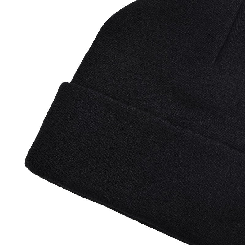 45°LOOKUP CEED Fashion Autumn Winter Warm Beanie Hats Embroidery Cotton Caps Men Women Knitted Hip Hop Hats (US, Alpha, One Size, Black2)