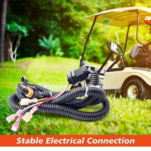 Mhrxusd 6811 Pedal Box Wiring Harness Pedal Box Wiring Harness Compatible with EZGO Electric Golf Cart PDS 2000-2023, Replaces for 6811 BP-6811 25879G05 25879-G05