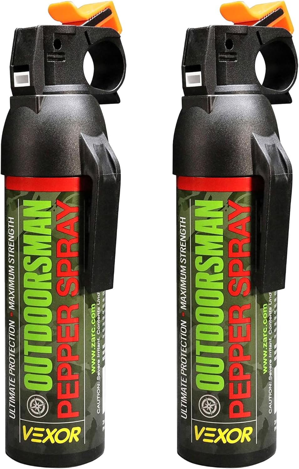 VEXOR Outdoorsman Pepper Spray - 25-Foot Range for Ultimate Personal Protection | 9.2 oz