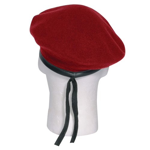 Rothco Wool Monty Beret (US, Alpha, Medium, Red)