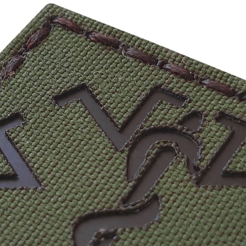 EMS Medic 2x2 Skull SAR Safety Tactical Morale Hook Patch (OD Green)
