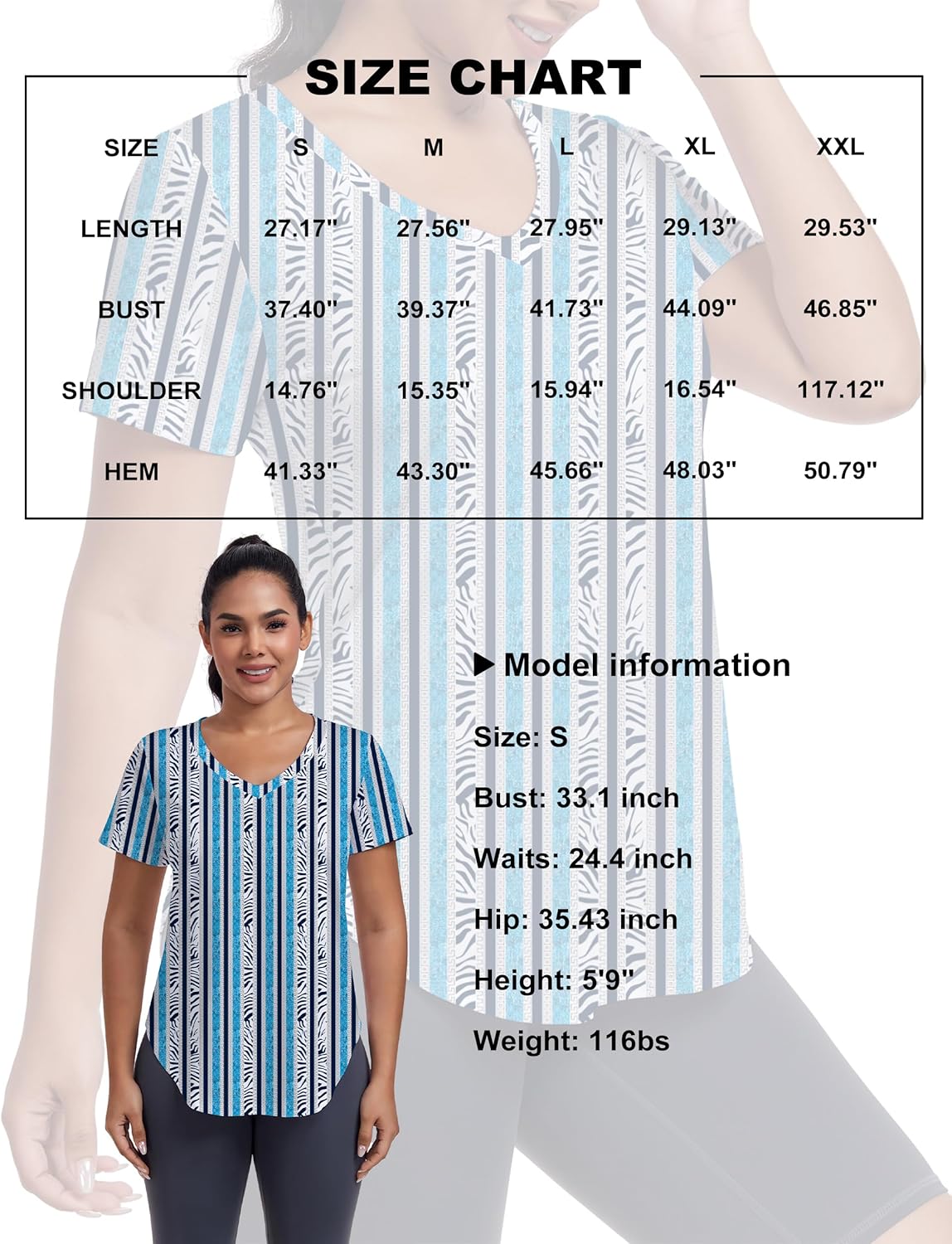 Skiennix Short Sleeve Workout Shirt for Women - Loose Fit V-Neck Dry Fit Yoga Top | Ideal for Gym & Exercise