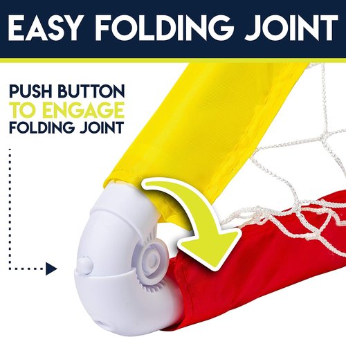 Franklin Sports Kids Soccer Goal Set - Includes Ball & Pump | 24" x 16" Size